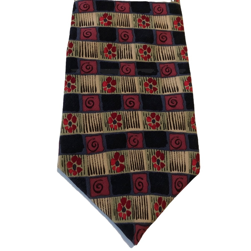 J. Garcia "Snail Garden" Collection Nine Silk Tie - Grateful Dead Art